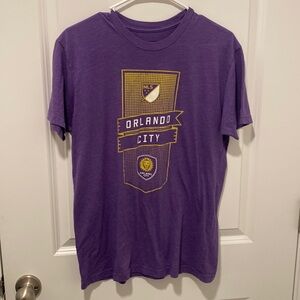 MLS Orlando City Purple Shirt Size M